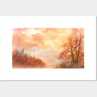 Autumn light Posters and Art